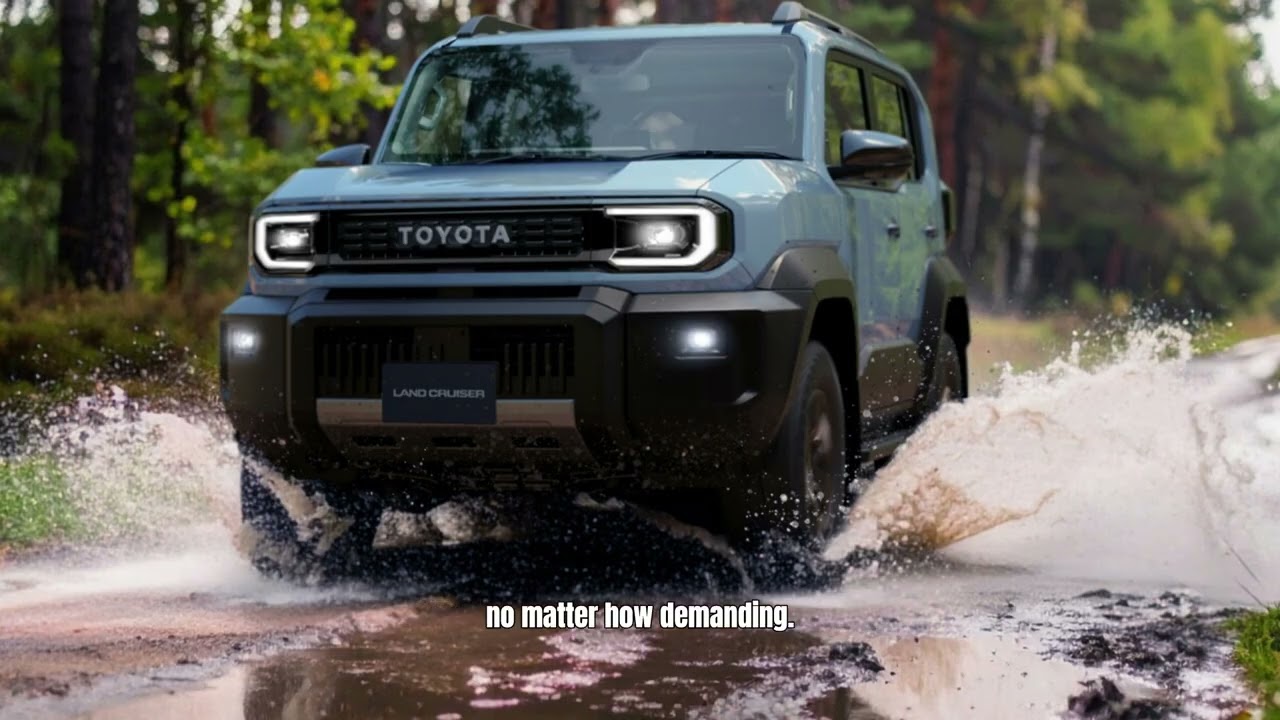 Toyota Land Cruiser FJ (2027): первый взгляд на прочного мини-преемника FJ Cruiser!