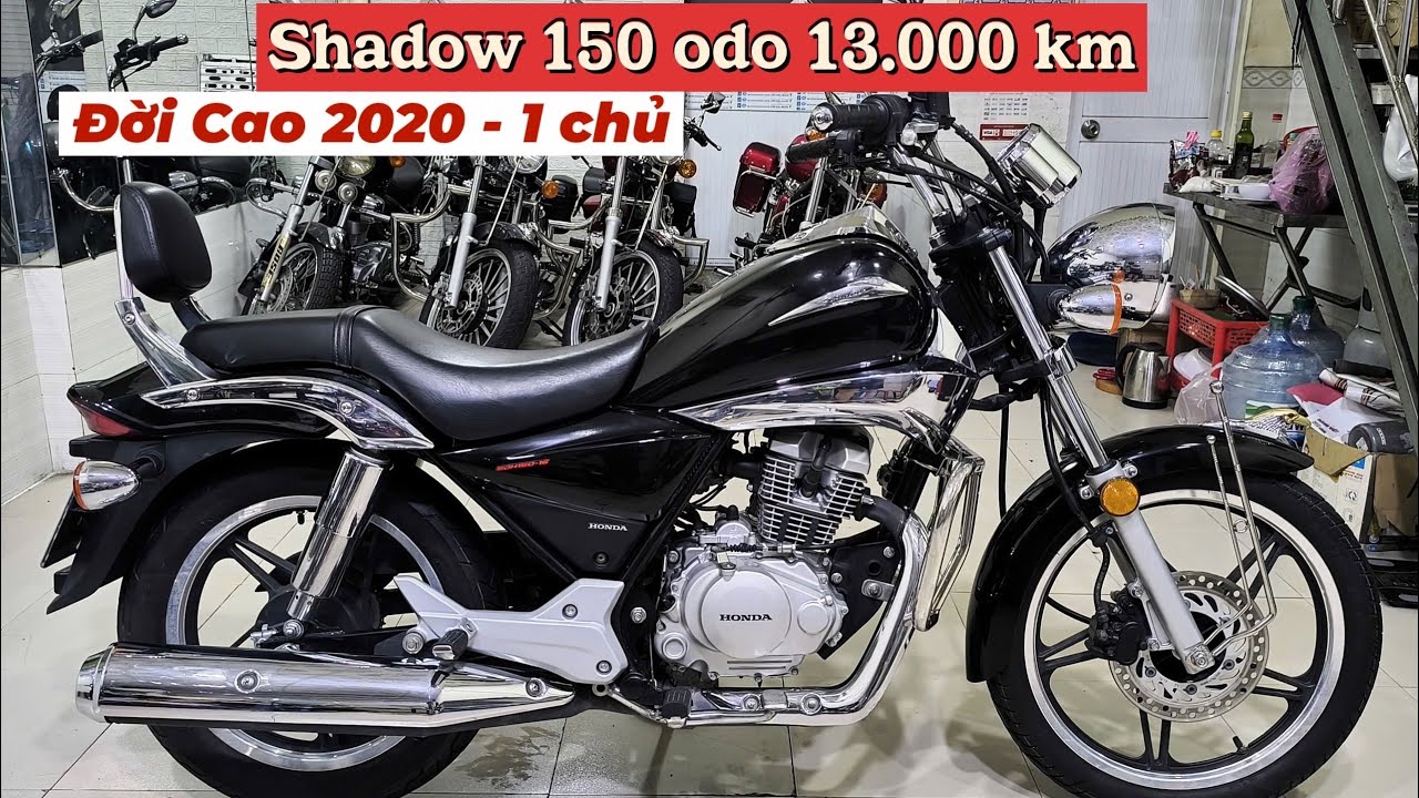Honda Shadow 150 2020 1 chủ nguy&ecirc;n zin odo 13k km Đặc biết Hồ Sơ Cầm Tay