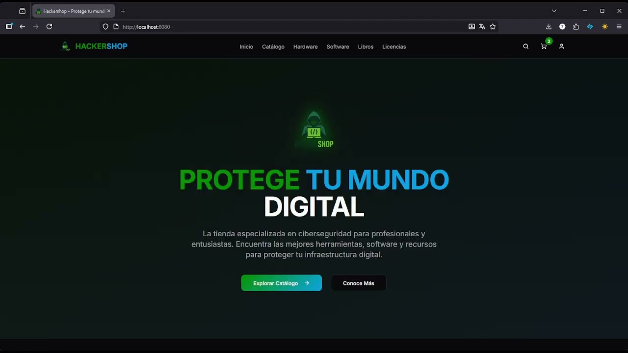 HackerShop: Ecommerce Demo