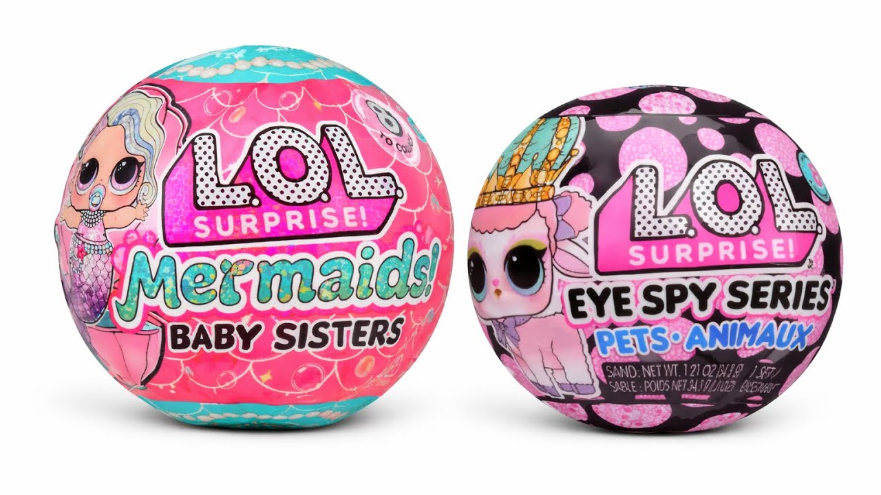 LOL Surprise 🧜‍♀️ Mermaids Baby Sisters та 🐾 Eye Spy Pets | Чудо Відкриття ✨#Украінською#