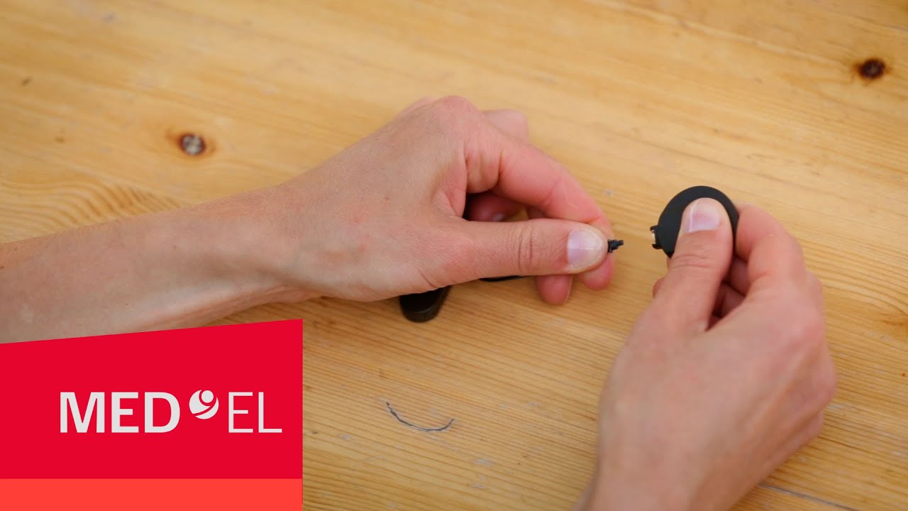 SONNET Hands-On: Mocowanie kabla cewki - MED-EL