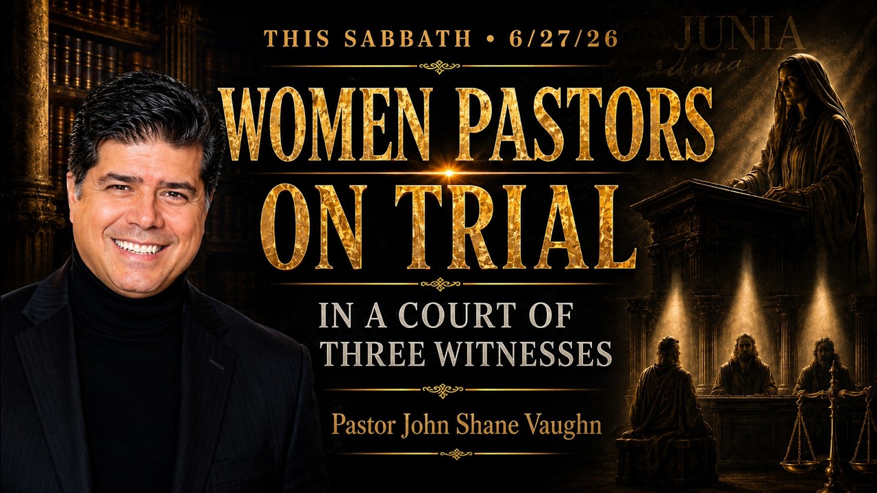 Women Pastors on Trial: In a court of THREE WITNESSES. What is the Verdict? 6/27/26