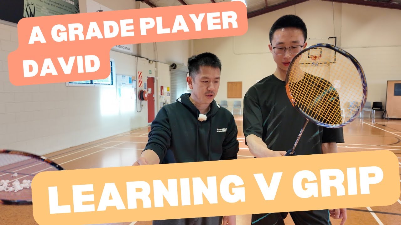 SECRET TO BADMINTON V Grip for MORE POWER and CONTROL