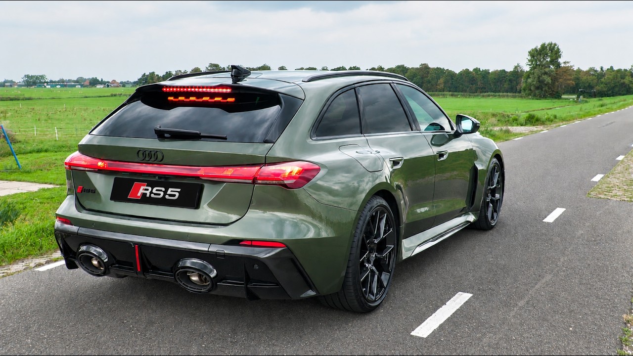 2026 Audi RS5 B10 - Cold Start, Revs, Accelerations (POV) & In-Depth Details