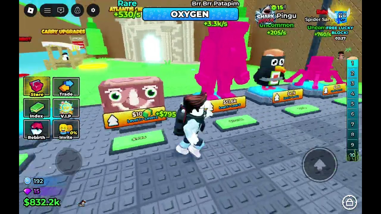 Playing dive for brain rots.