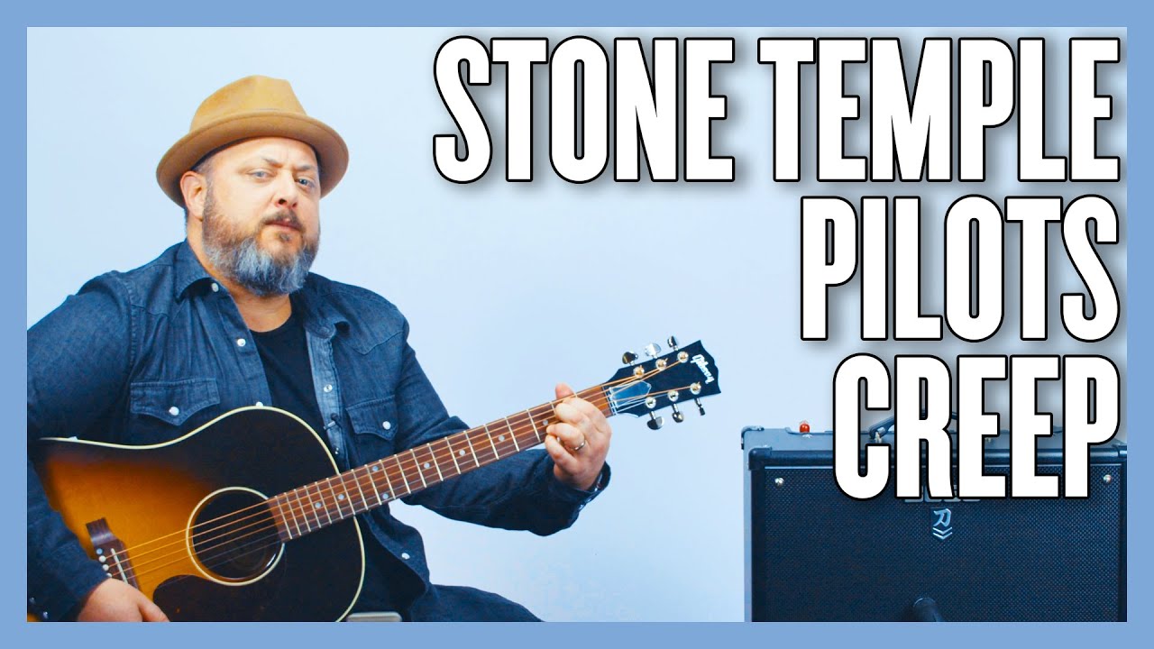 Урок игры на гитаре Stone Temple Pilots Creep + обучающее видео