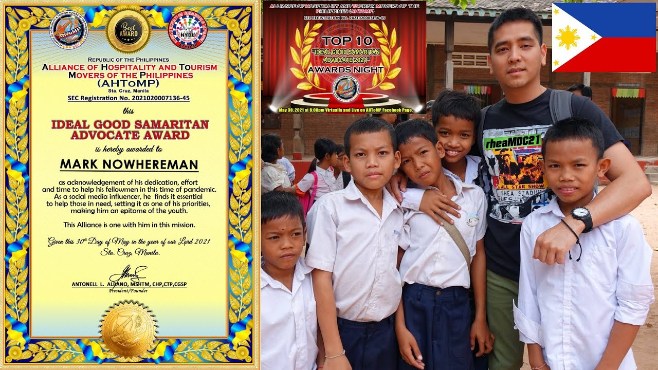 Reaching 1 Filipino Family at a Time. Marknowhereman Has Finally Been Recognized and Appreciated