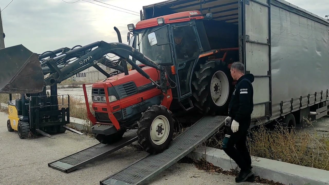 Японский трактор Kubota GL-470 отправка до Клиента