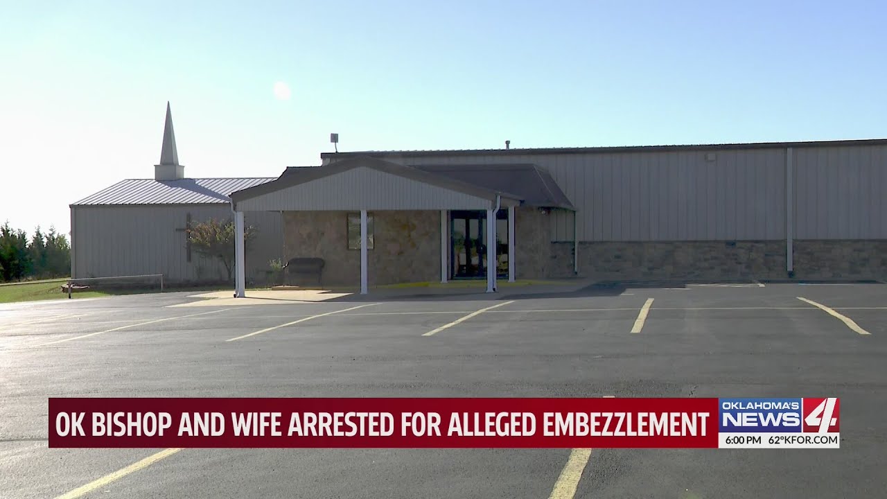 OK Bishop and wife arrested for alleged embezzlement