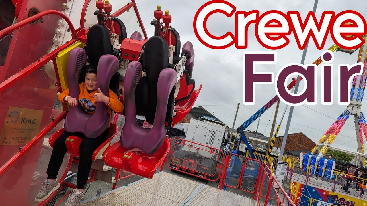 See why YOU need to visit CREWE FUN FAIR | Joe White Funfair 2024