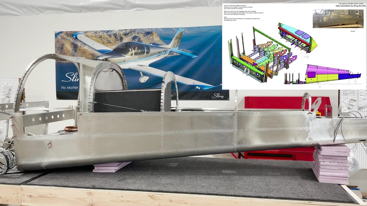 3.4. Sling TSi Center Fuselage Part 2