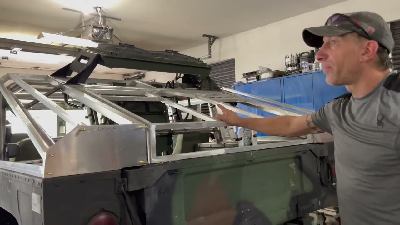 Humvee Roll Cage Completion