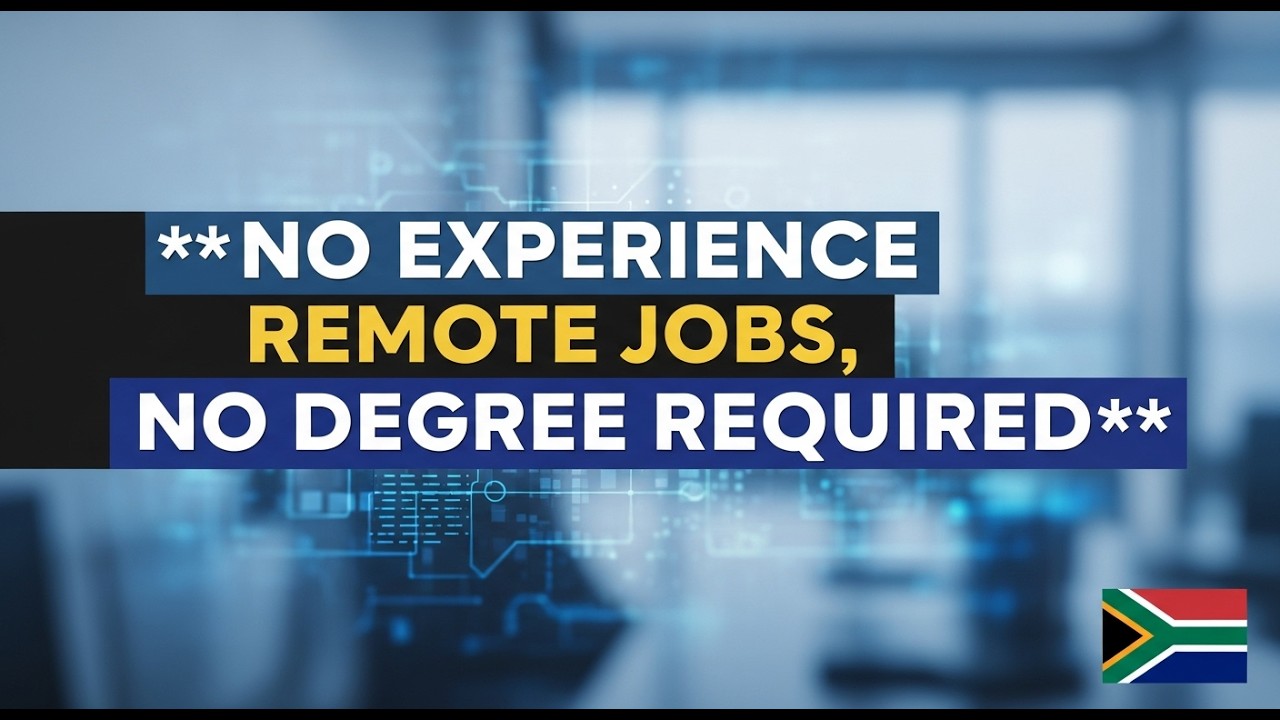 NO EXPERIENCE & NO DEGREE? These Remote Jobs Are For You