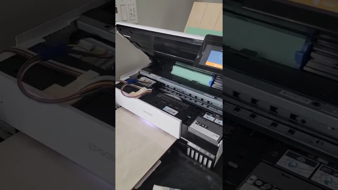 ET-8550 DTF Printer Maintenance in 60 Seconds! | Quick Tips for Perfect Prints