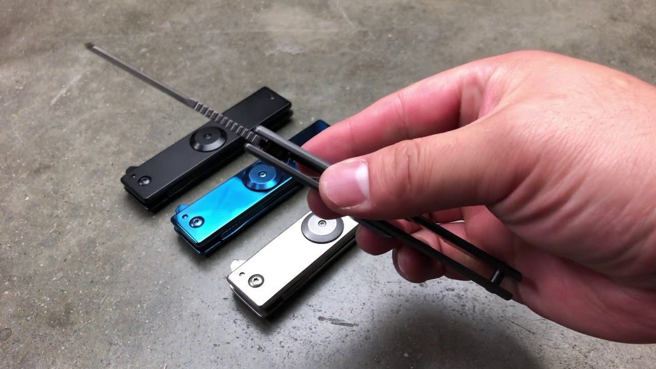 Fidget Spinner Assisted Pocket Knife