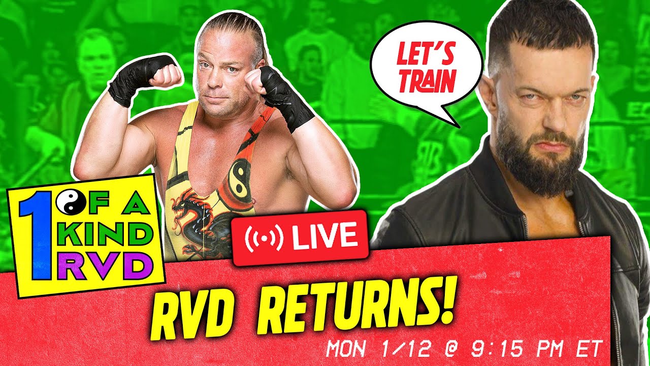 RVD Returns....LIVE! 🔴 1/12 @ 9:15 PM ET!