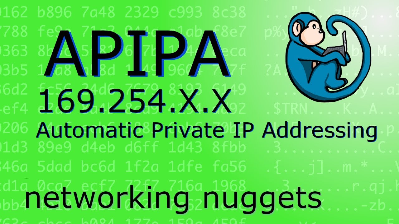 APIPA (Automatic Private IP Addressing) tutorial - what is this 169.254.X.X IP address?