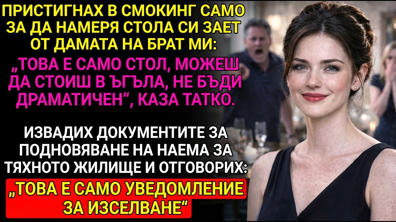 Родителите ми се подиграха: „Това е само стол, можеш да стоиш!“ — извадих договора.