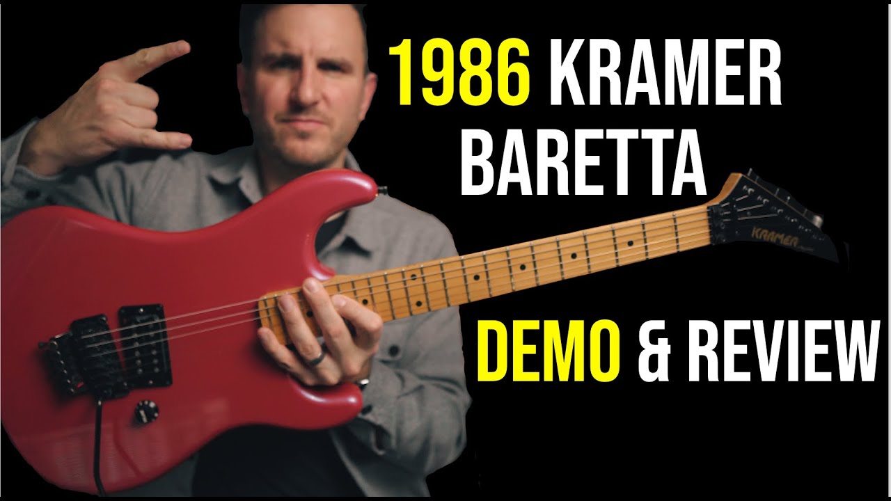 1986 Kramer Baretta Demo and Review