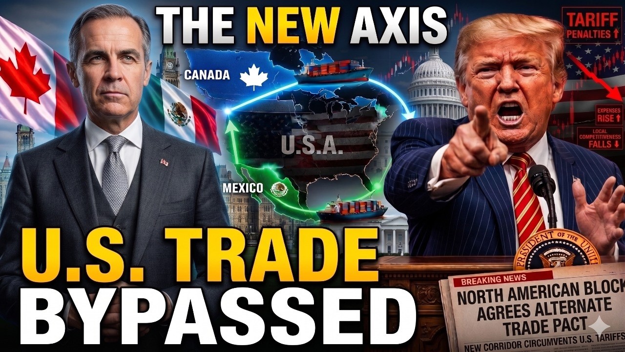 ALERT! Canada & Mexico BUILT a Trade Route Beyond Trump&rsquo;s Tariffs