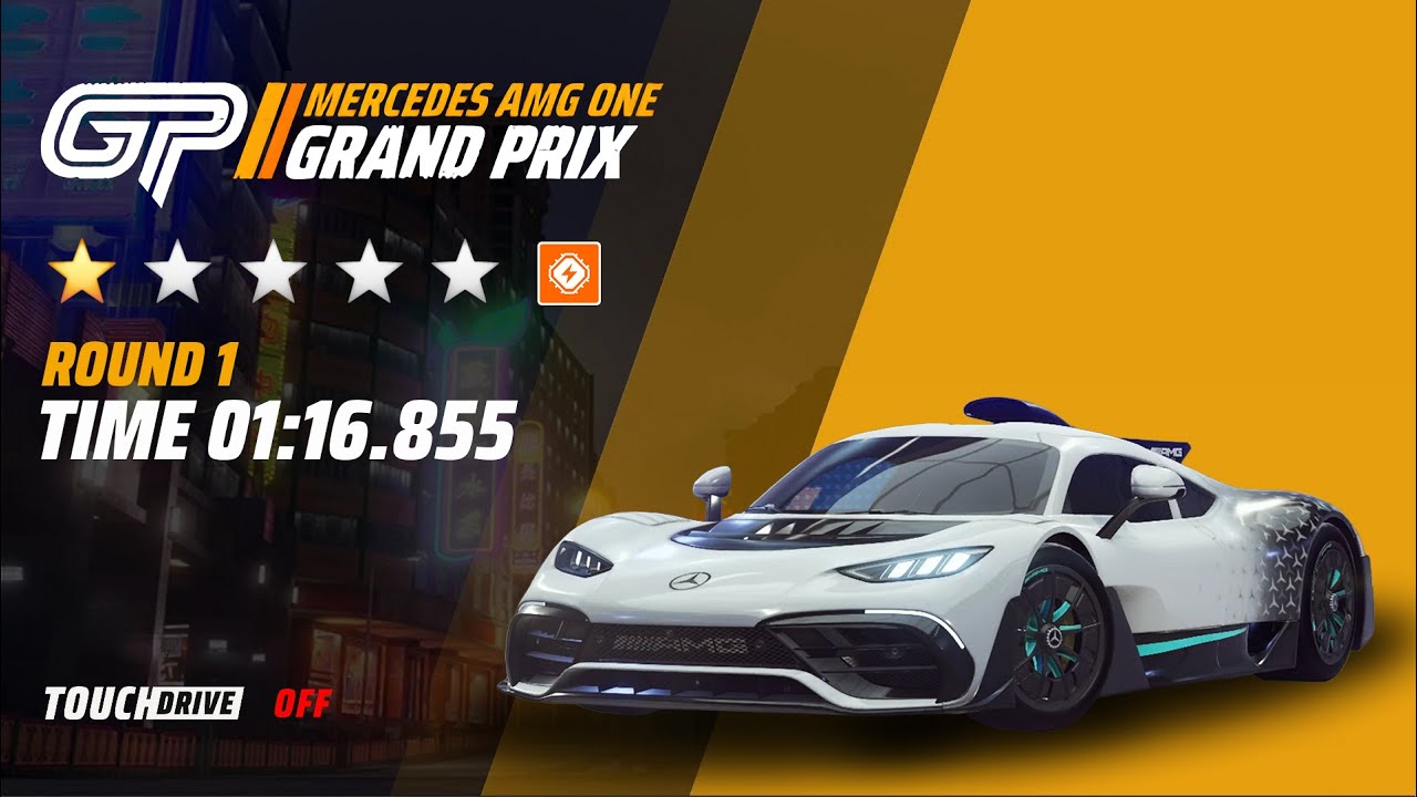 Grand Prix - Mercedes-AMG ONE | Round 1 | Touchdrive Off | Asphalt Legends