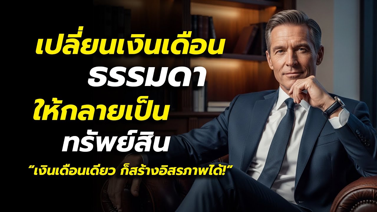 เงินเดือนธรรมดา กับชีวิตที่มั่นคงกว่าที่คิด | วางแผนการเงินจากเงินเดือน เริ่มต้นชีวิตมั่นคง