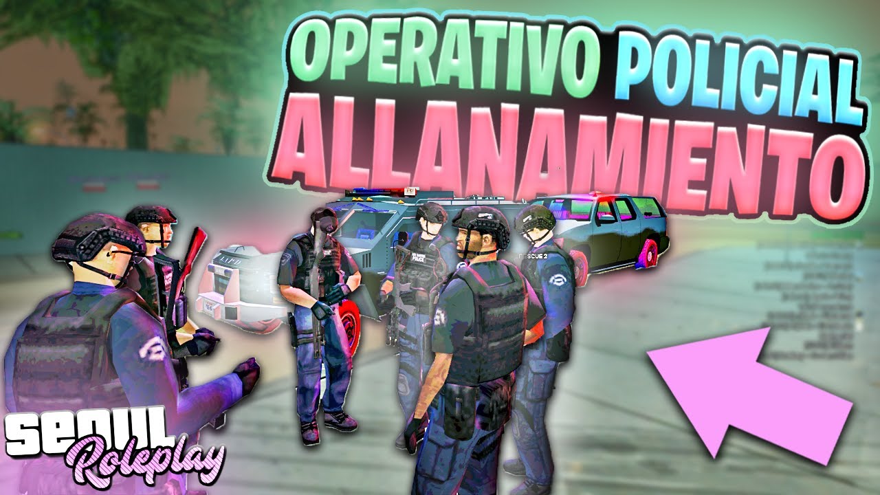 ⭐ OPERATIVO SWAT en el MEJOR SERVIDOR de ROLEPLAY de SA-MP +140 USUARIOS — 🔥 Seoul Roleplay 🔥