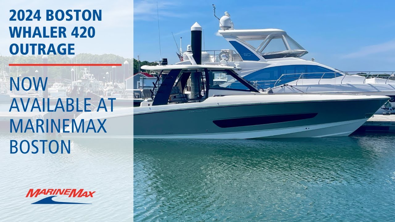 Лодка Boston Whaler 420 Outrage 2024 года продаётся на MarineMax в Бостоне, штат Массачусетс