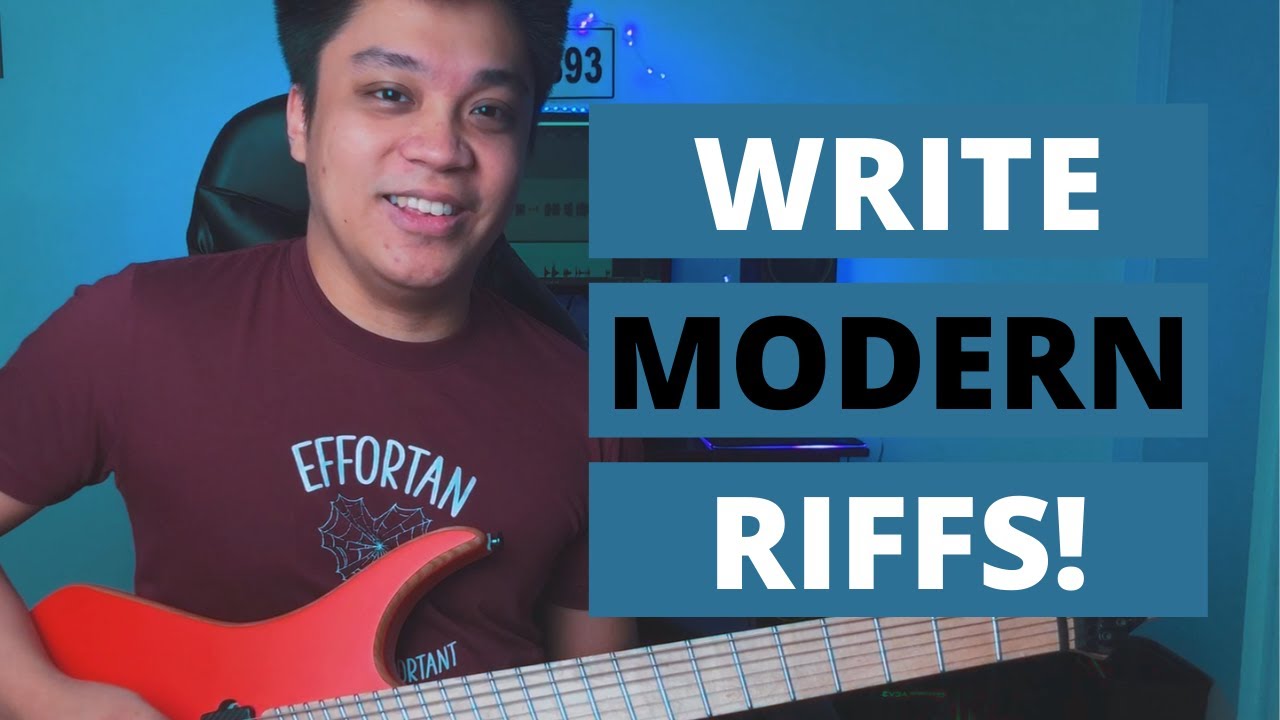 QUICK & BASIC TIPS | How to Write Modern/Prog/Djent Metal Guitar Riffs!