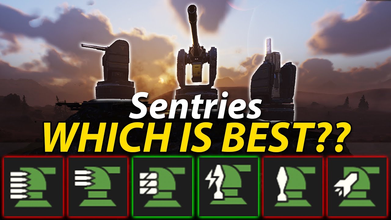 Ranking ALL 6 Sentry Stratagems!!! Which is Best? / Sentry Tier List! | Helldivers 2