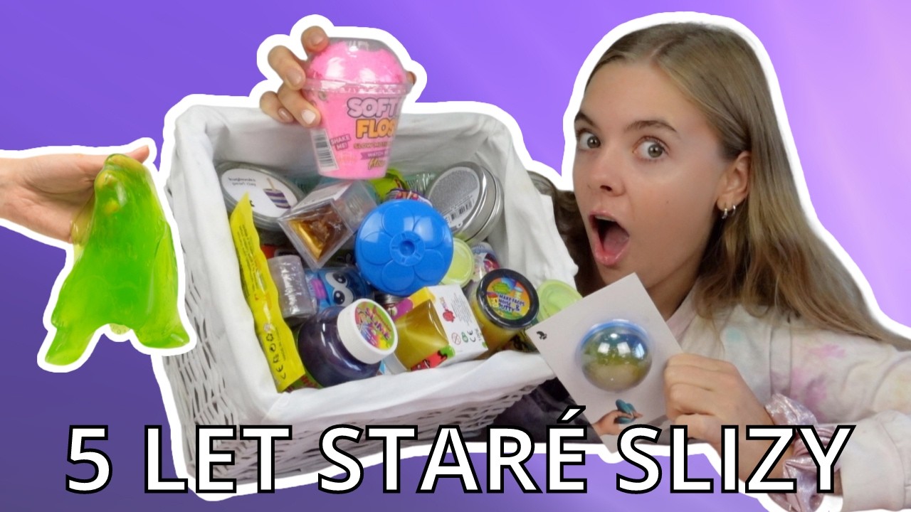 Testuji 5 let staré SLIZY!   /LEA