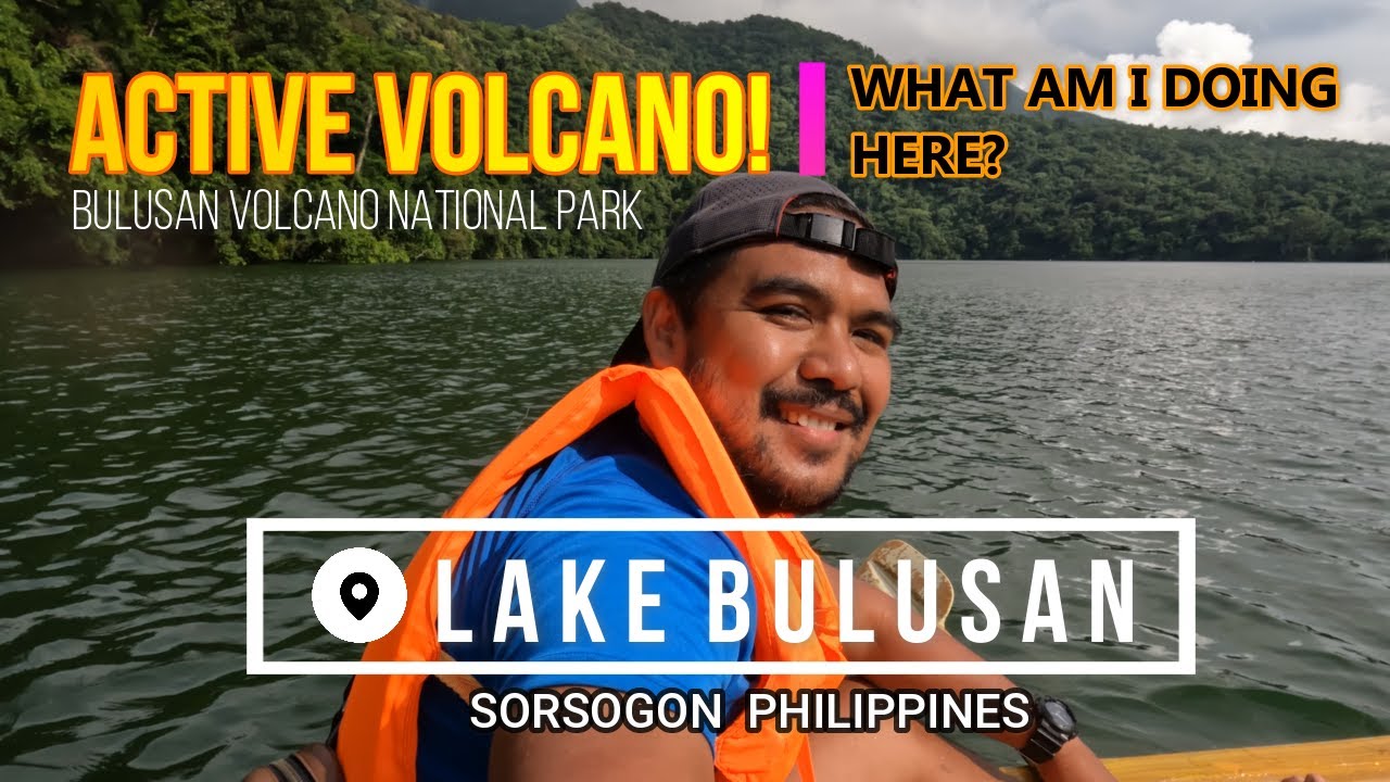 Bulusan Lake in Sorsogon, PHILIPPINES
