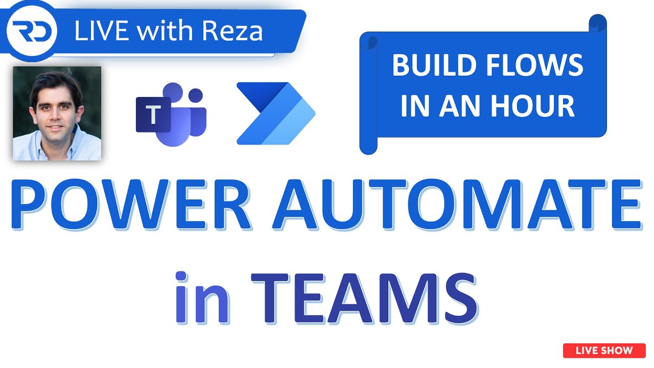 Build Power Automate flows in Microsoft Teams - 🔴 LIVE (July 10, 2021)