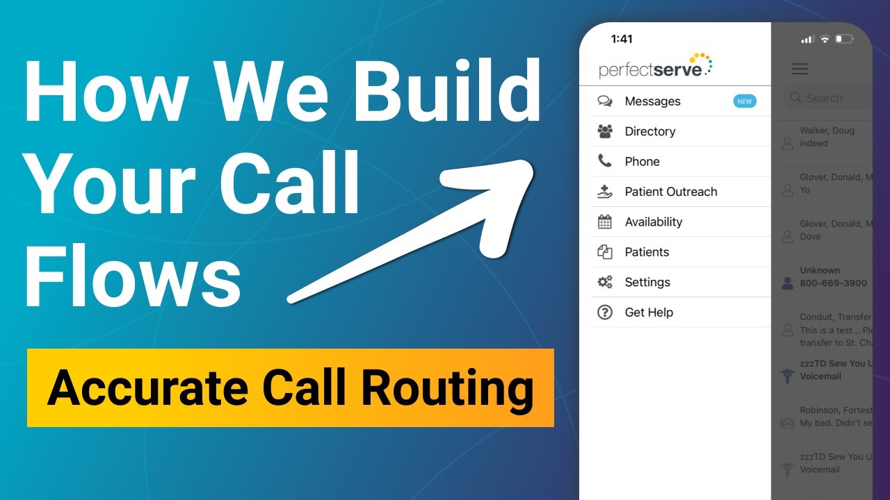 How PerfectServe Builds Your Call Flows - Medical Answering Service the Right Way