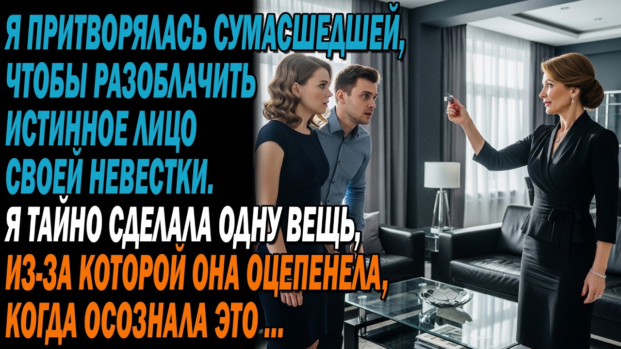 🤯свекровь притворялась выжившей из ума, 🧠чтобы противостоять своей коварной невестке
