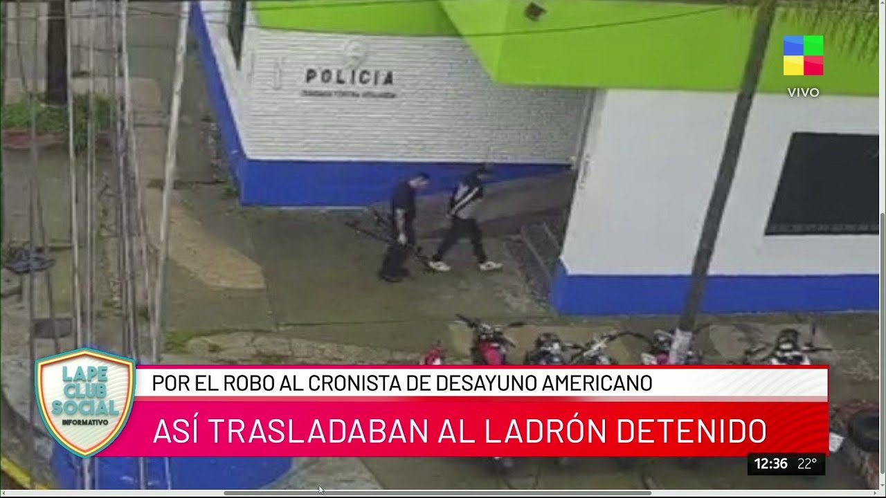 🚨 AS&Iacute; TRASLADABAN AL LADR&Oacute;N DEL EQUIPO DE AM&Eacute;RICA: HAY ALLANAMIENTOS EN DOCK SUD