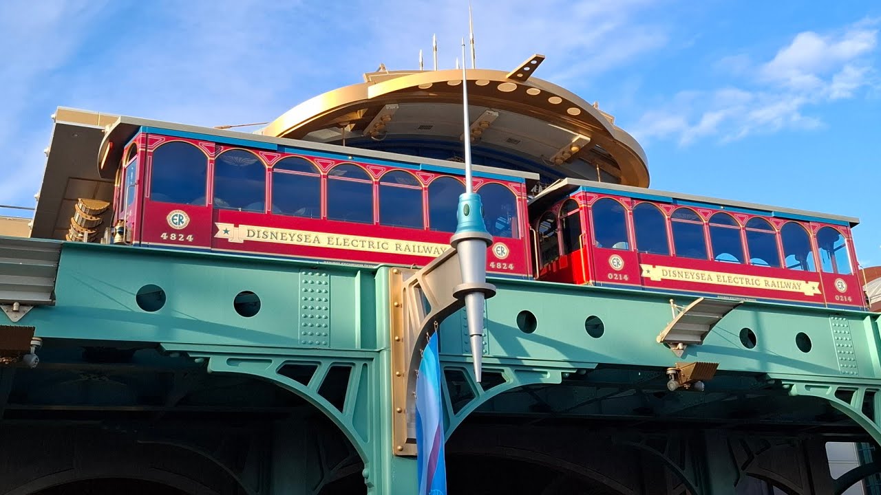Port Discovery Tokyo DisneySea, Aquatopia, Nemo & Friends Searider, Disney Sea Electric Railway 2024