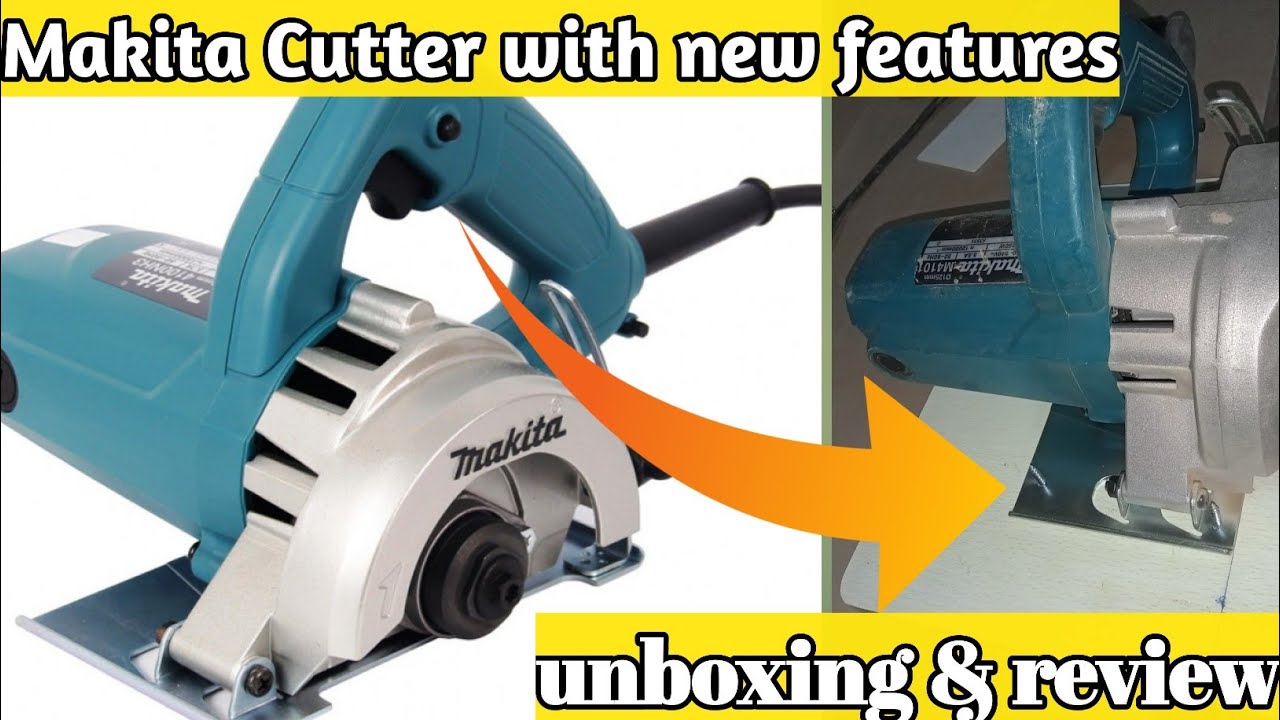 Makita M4101 Unboxing & review//Cutter Machine मे गेज प्लेट कैसे लगाए?