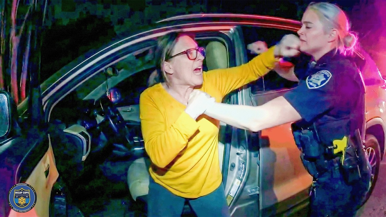 Karen Turns Simple Traffic Citation Into a Felony | Karens Getting Arrested By Police
