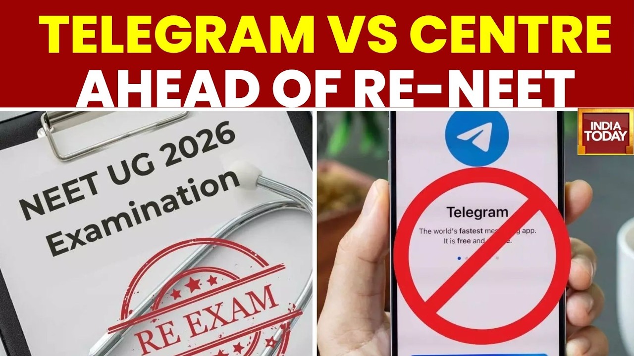 Telegram оспаривает запрет правительства в Высоком суде Дели | Скандал вокруг пересдачи NEET спро...