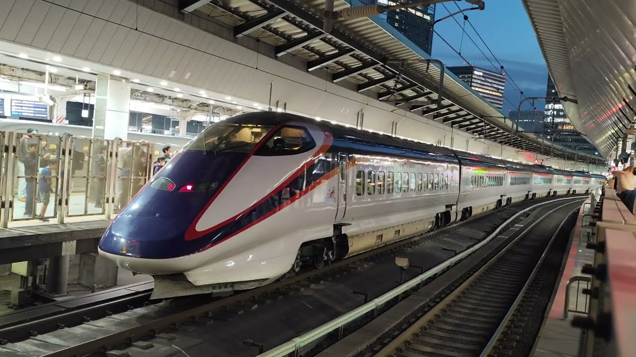 奇跡の復活！  E3系 ｶﾀL72編成＋E5系 U26編成　144B　つばさ144号  東京行　東京到着　2025.12.30.17:03