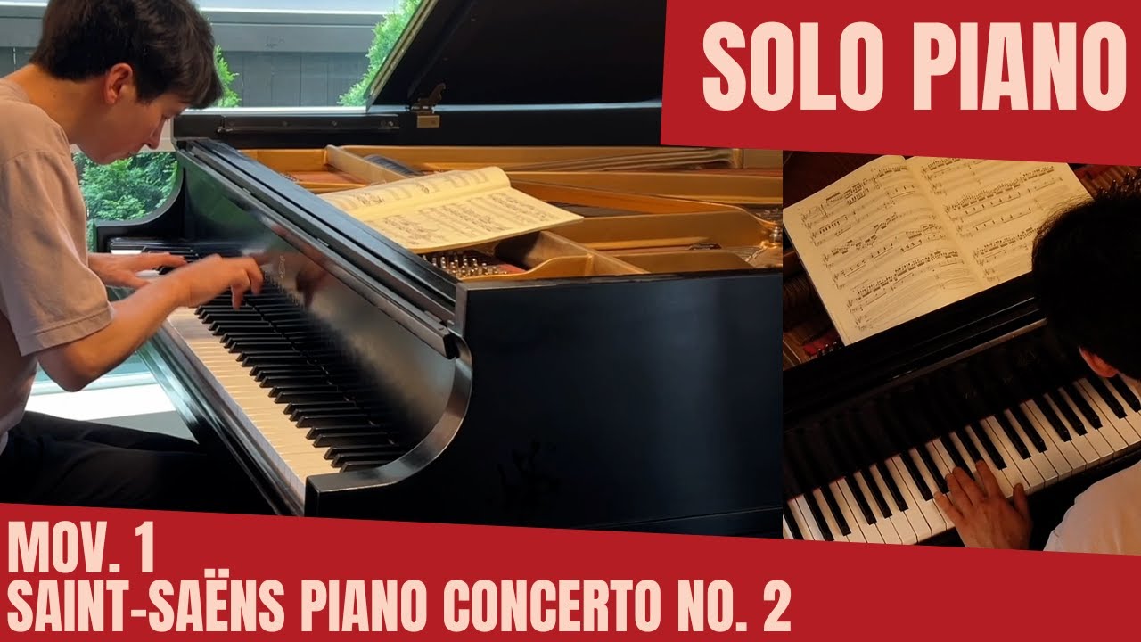 Saint-Saëns Piano Concerto No. 2, Mov. 1 - Solo Piano Play-through | Charlie Albright