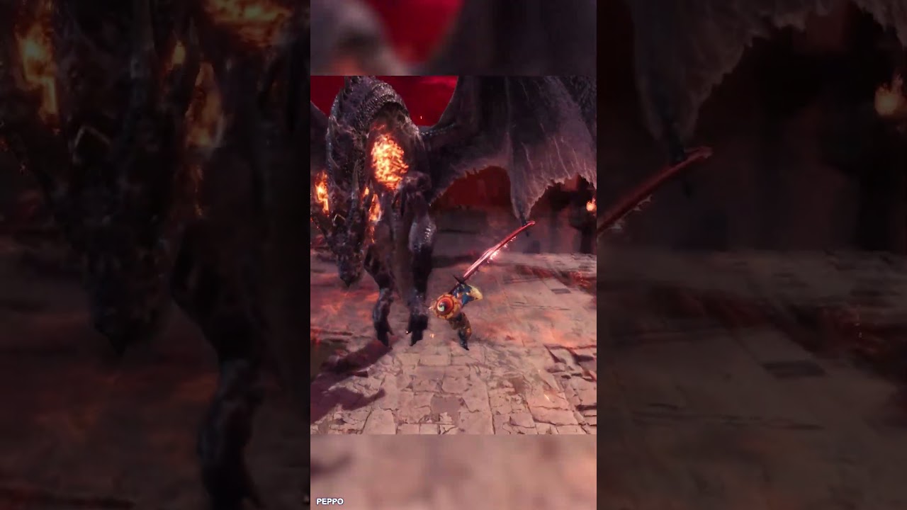 The most stylish part break on Fatalis 🔥#MonsterHunter #モンハン