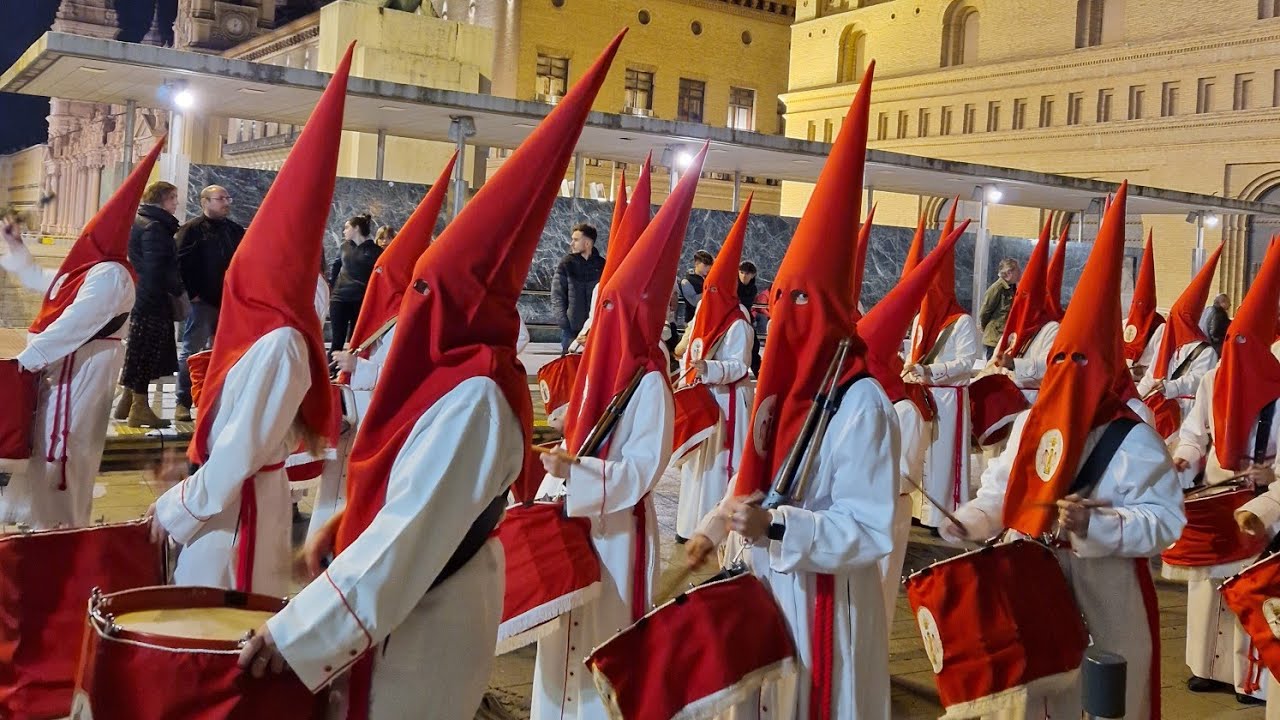 Cofradia La Columna Jueves Santo Zaragoza 2023