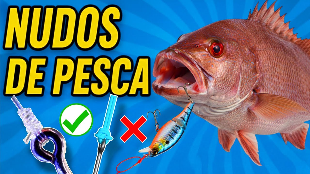 5 NUDOS de PESCA que TODO PESCADOR DEBE CONOCER
