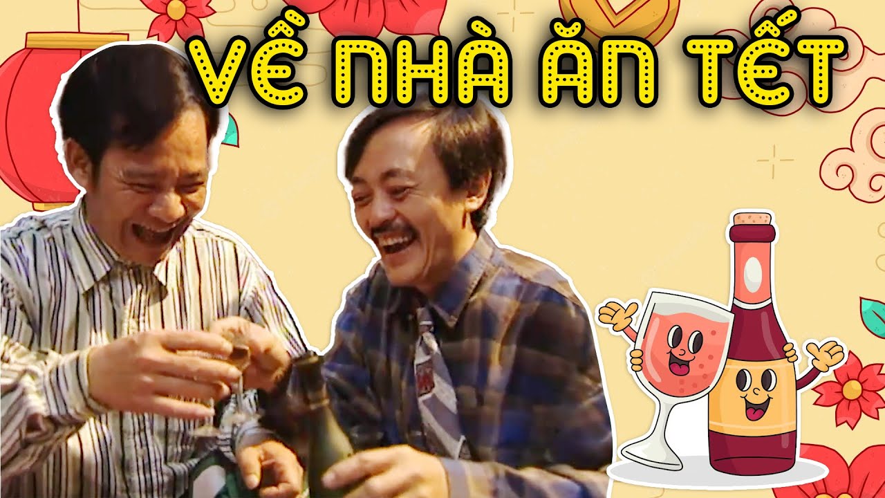 Hài Quang Tèo - Giang Còi | VỀ NHÀ ĂN TẾT | Gặp nhau cuối tuần VTV | Hài VTV
