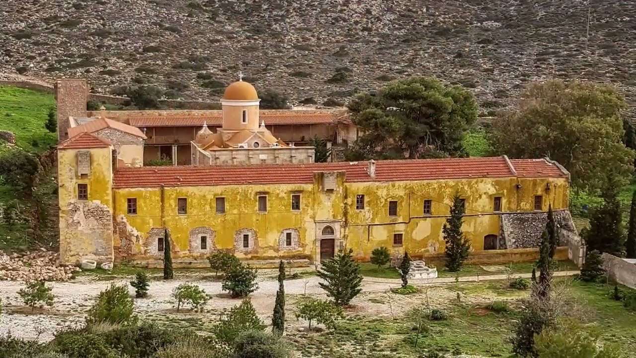 Kreta- Kloster Gouverneto, im Norden von Akrotiri