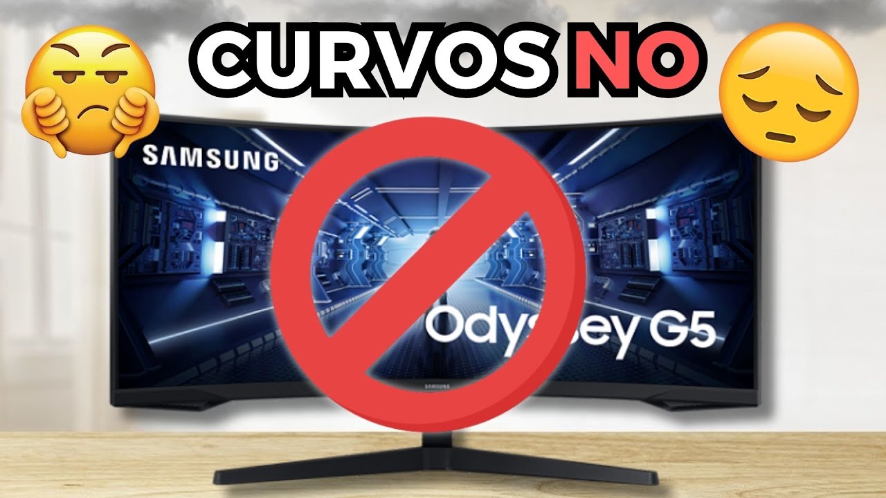 🚫 Los MONITORES CURVOS son BASURA 🚮 | &iexcl;&iexcl;NO los compres para JUGAR!!