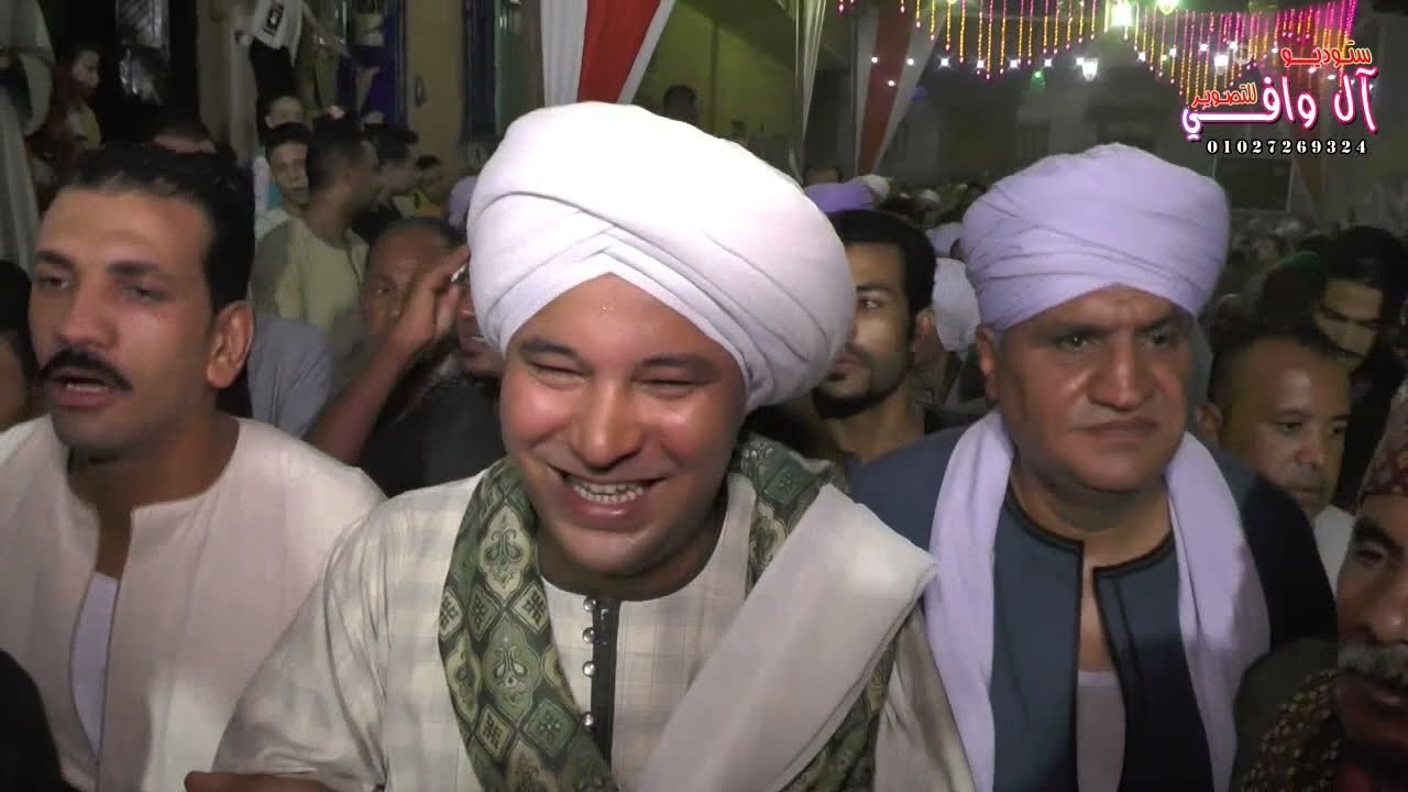 استقبال عميد آل وافي فضيلة الشيخ خالد وافي الرفاعي في افراح آل أبو حجازي بمركز المنشأة محافظة سوهاج