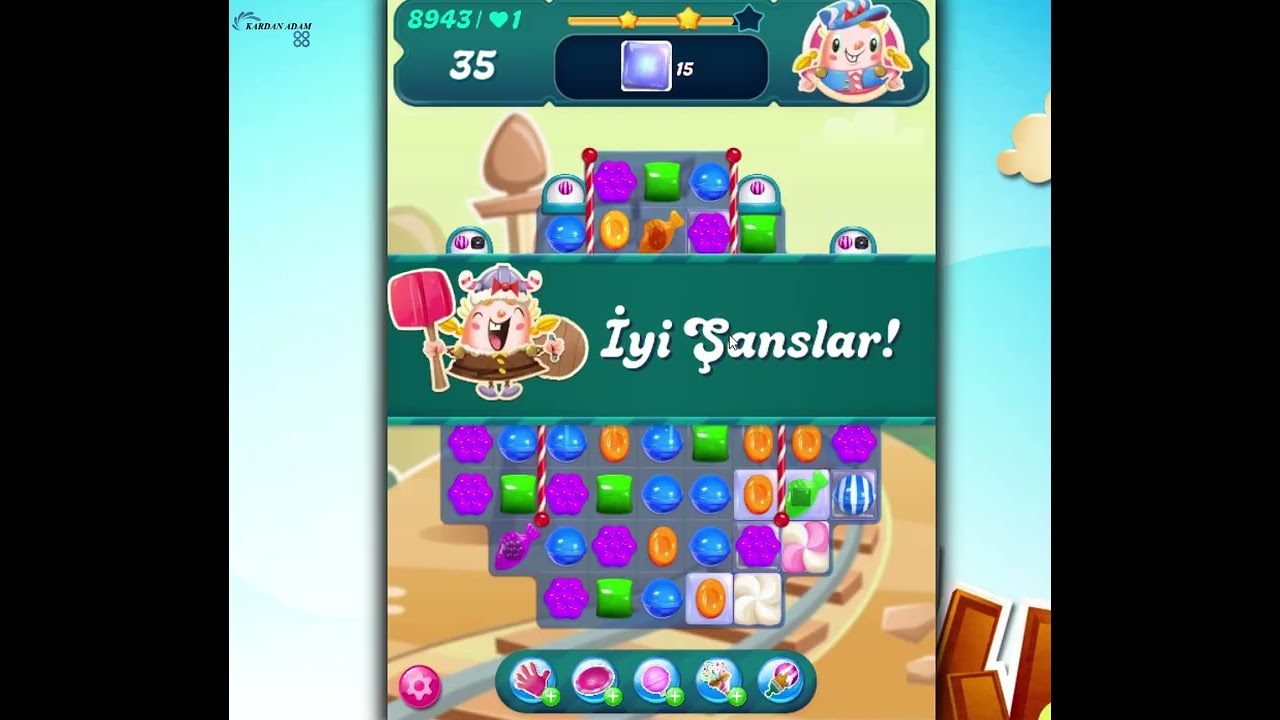 Candy Crush Saga Level 8943